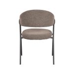 LABEL51 Eetkamerstoel Lowen - Bruin - Boucle - Afbeelding 4