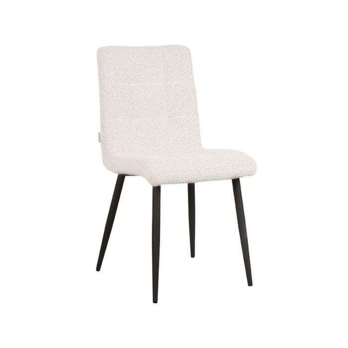 LABEL51 Eetkamerstoel Fer - Antraciet - Velours - Afbeelding 4