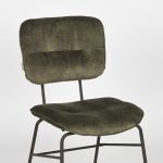 LABEL51 Eetkamerstoel Dez - Hunter - Velours - Afbeelding 4