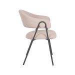 LABEL51 Eetkamerstoel Lowen - Naturel - Boucle - Afbeelding 4