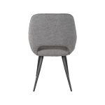 LABEL51 Eetkamerstoel Fer - Grijs - Boucle - Afbeelding 4