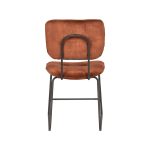 LABEL51 Eetkamerstoel Dez - Rust - Velours - Afbeelding 4