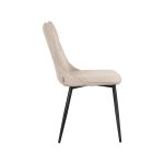 LABEL51 Eetkamerstoel Juul - Naturel - Boucle - Afbeelding 4