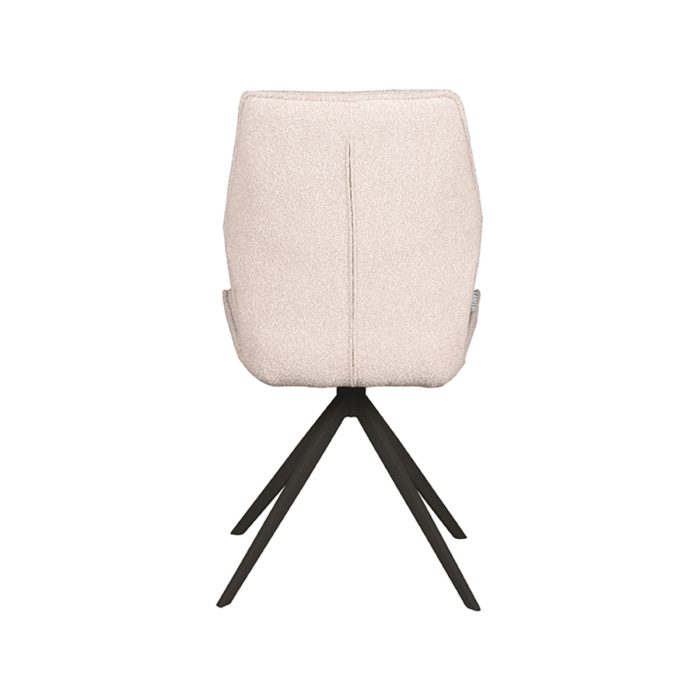 LABEL51 Eetkamerstoel Comfy - Naturel - Boucle - Afbeelding 4