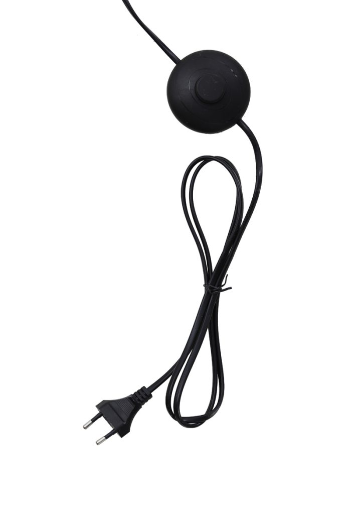 Vloerlamp 45x28x160 cm RAKEL antiek brons + gerookt - Afbeelding 4