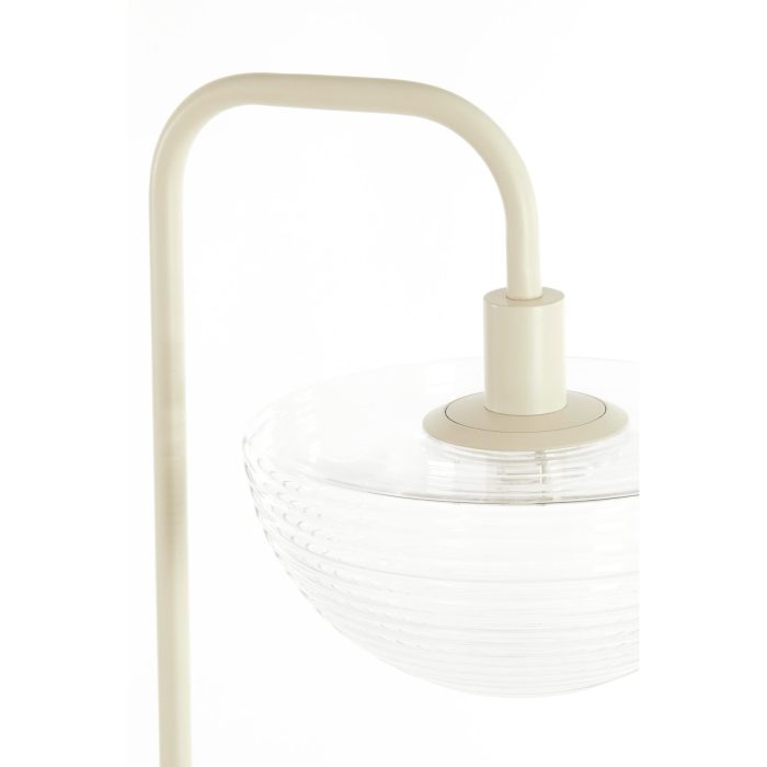 Vloerlamp Baylie - Mat crème - 43x30x165cm - Afbeelding 4