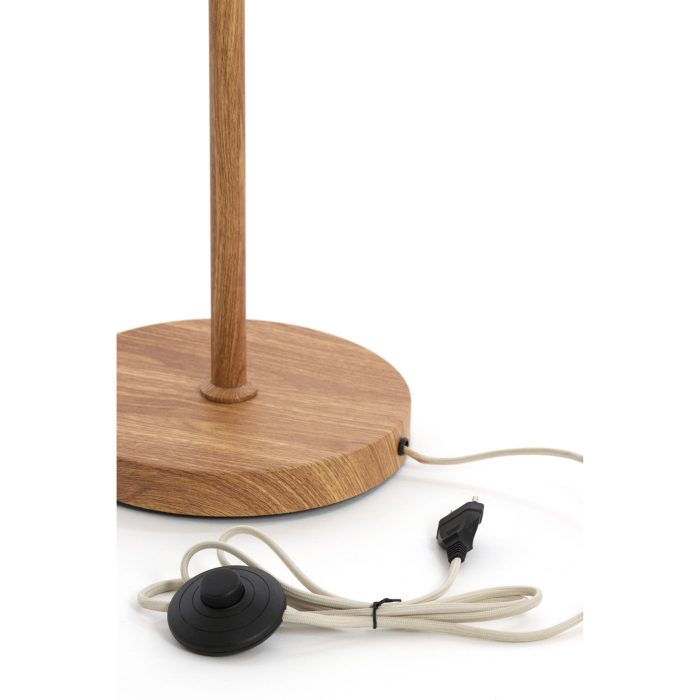 Vloerlamp Dania - Crème/Naturel - Ø23x159cm - Afbeelding 4