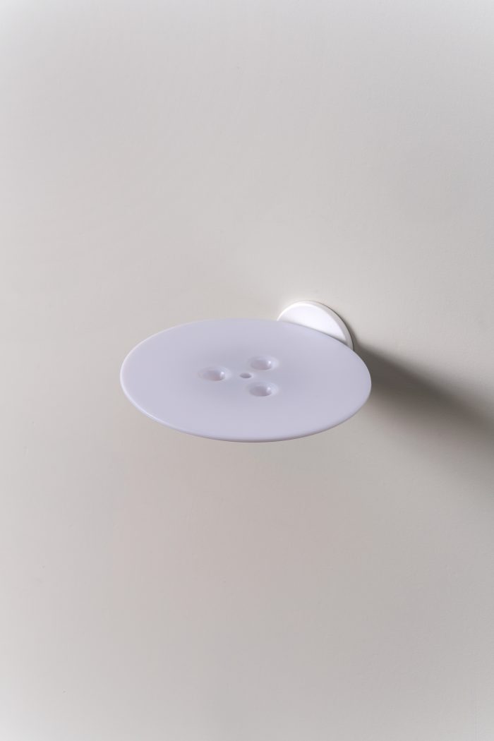 Pla wandlamp Led gestructureerd wit - Afbeelding 4