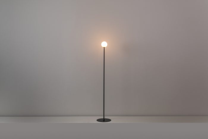 Vloerlamp Symphony G9 H. 160 cm gestructureerd antraciet grijs - Afbeelding 2
