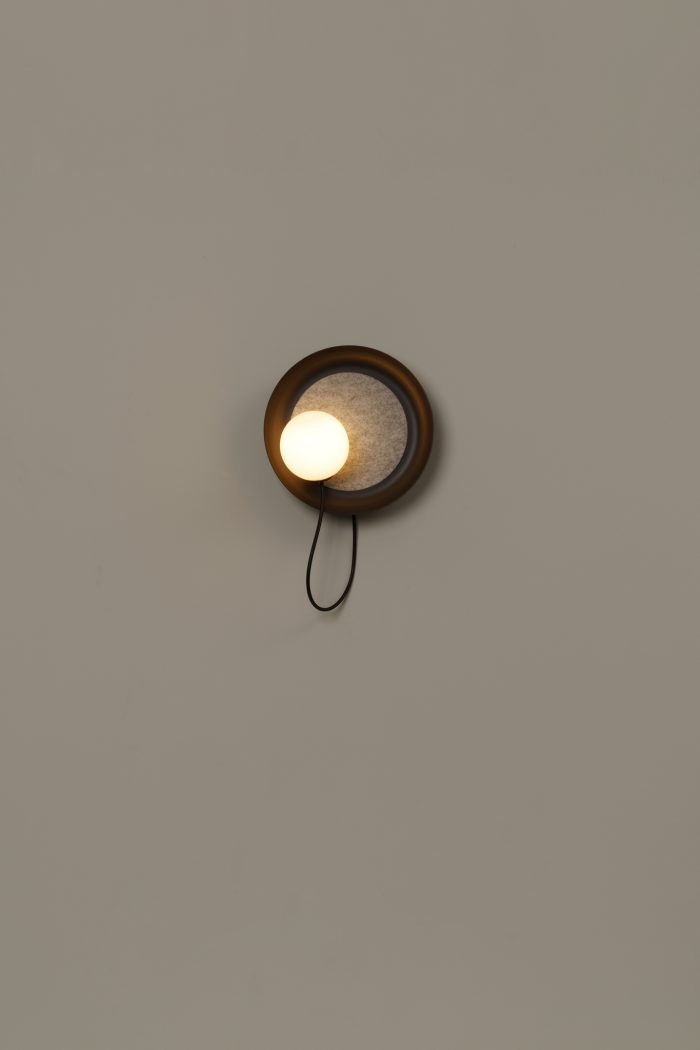 Wandlamp van draad @ 24 cm G9 gestructureerd antraciet grijs - Afbeelding 4