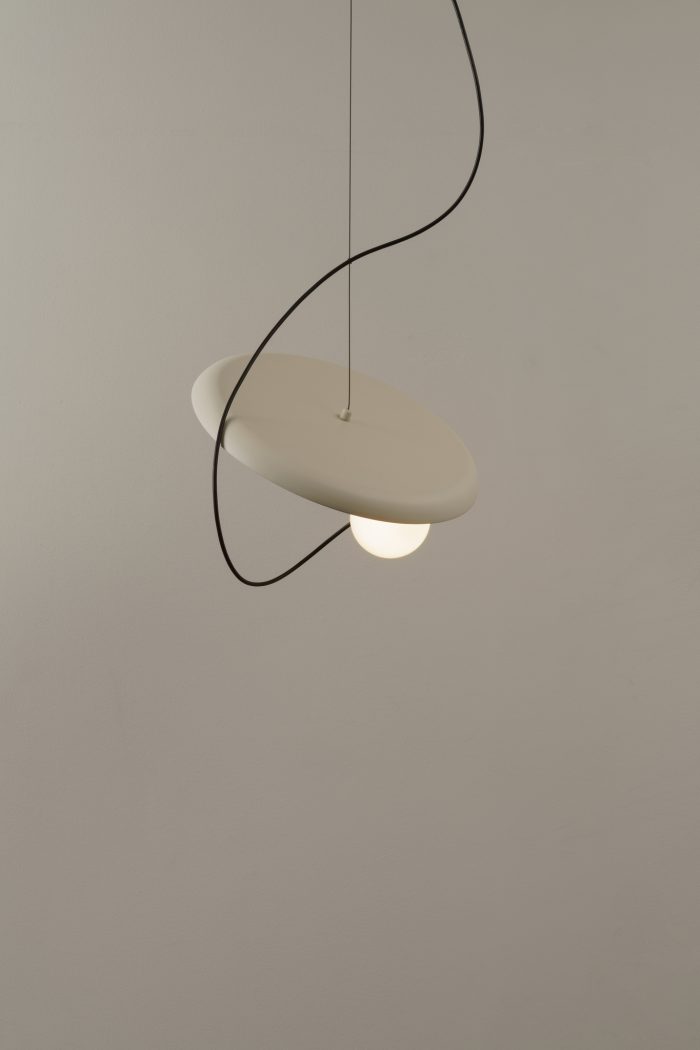 Draad hanger @ 38 cm. G9 gestructureerd mink - Afbeelding 3