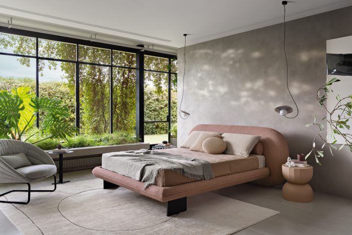 Wandlamp van draad @ 38 cm G9 textuur koper - Afbeelding 4