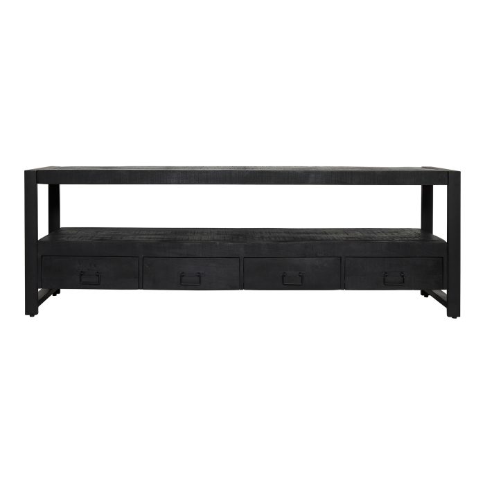 Tv-meubel Boaz Zwart | 180 cm - Afbeelding 5