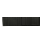 Zwevend tv-meubel Madison Zwart | 120 cm - Afbeelding 5