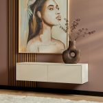 Zwevend tv-meubel Vision Sand | 120 cm - Afbeelding 5
