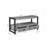 Tv-meubel Boaz | 120 cm - Afbeelding 5