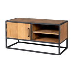 Tv-meubel Denver | Mangohout en staal | 100 cm - Afbeelding 5