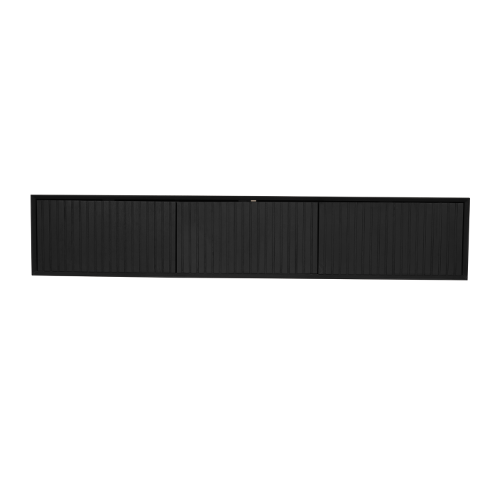 Zwevend tv-meubel Madison Zwart | 160 cm - Afbeelding 5