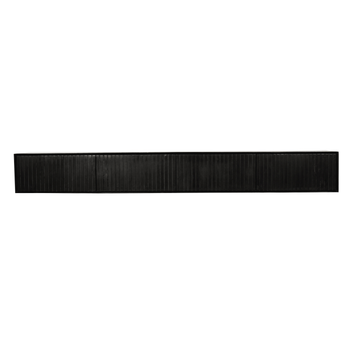 Zwevend tv-meubel Madison Zwart | 240 cm - Afbeelding 5