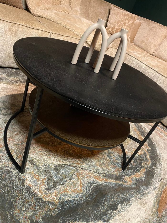 Salontafel Lecia | Zwart Goud - Afbeelding 5
