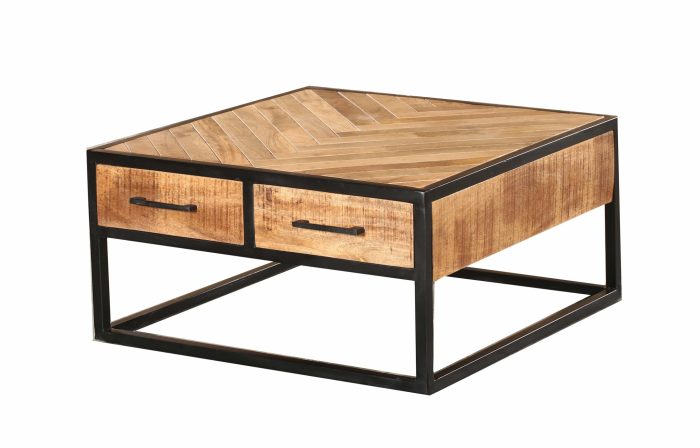 Salontafel Arlington | 80x80 cm - Afbeelding 5