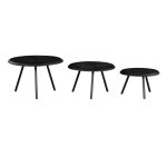 Salontafel Ohio Zwart | set van 3 - Afbeelding 5