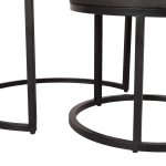 Salontafel set Ora | Zwart Kadappa Stone 60-45 cm - Afbeelding 5