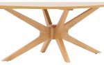 Julia 120X70 Salontafel Ovaal Eiken Naturel - Afbeelding 5