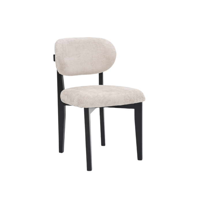 STOEL SILLA ZB-5684 ZWARTE POTEN TAUPE FY2415-6 - Afbeelding 5