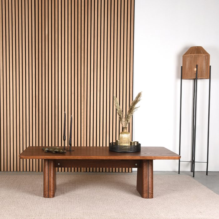 LABEL51 Salontafel Set Double - Rough - Mangohout - Afbeelding 5
