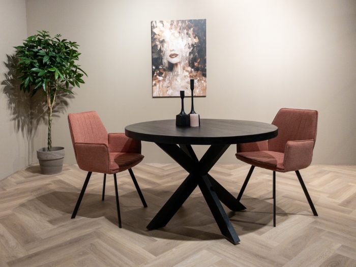 Oslo Ronde Acacia 130 cm - Afbeelding 5