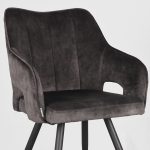 LABEL51 Eetkamerstoel Mellow - Naturel - Boucle - Afbeelding 5