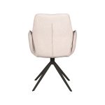 LABEL51 Eetkamerstoel Mellow - Naturel - Boucle - Afbeelding 5