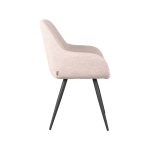 LABEL51 Eetkamerstoel Fender - Naturel - Boucle - Afbeelding 5
