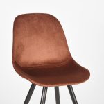 LABEL51 Eetkamerstoel Capri - Roest - Fluweel - Afbeelding 5