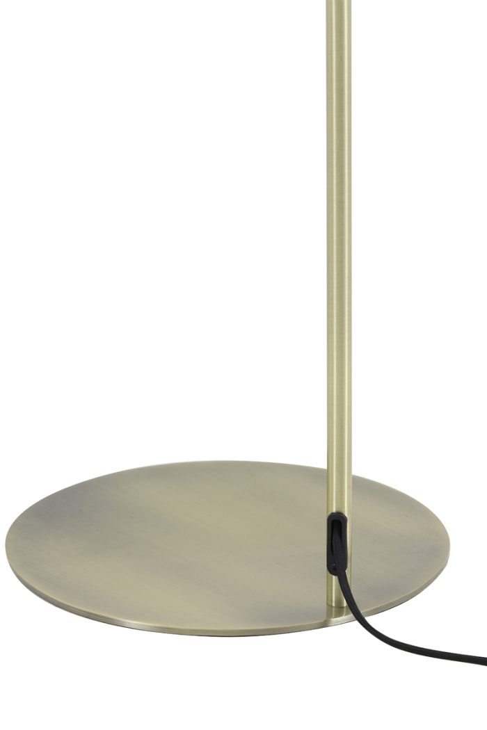 Vloerlamp 45x28x160 cm RAKEL antiek brons + gerookt - Afbeelding 5