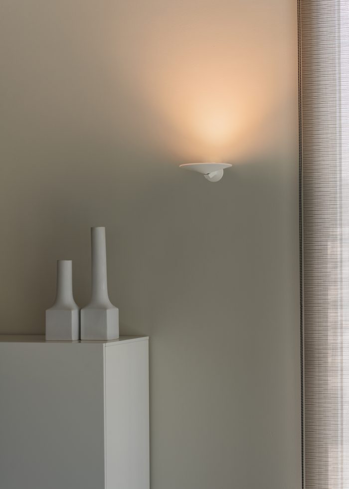 Pla wandlamp Led gestructureerd wit - Afbeelding 5