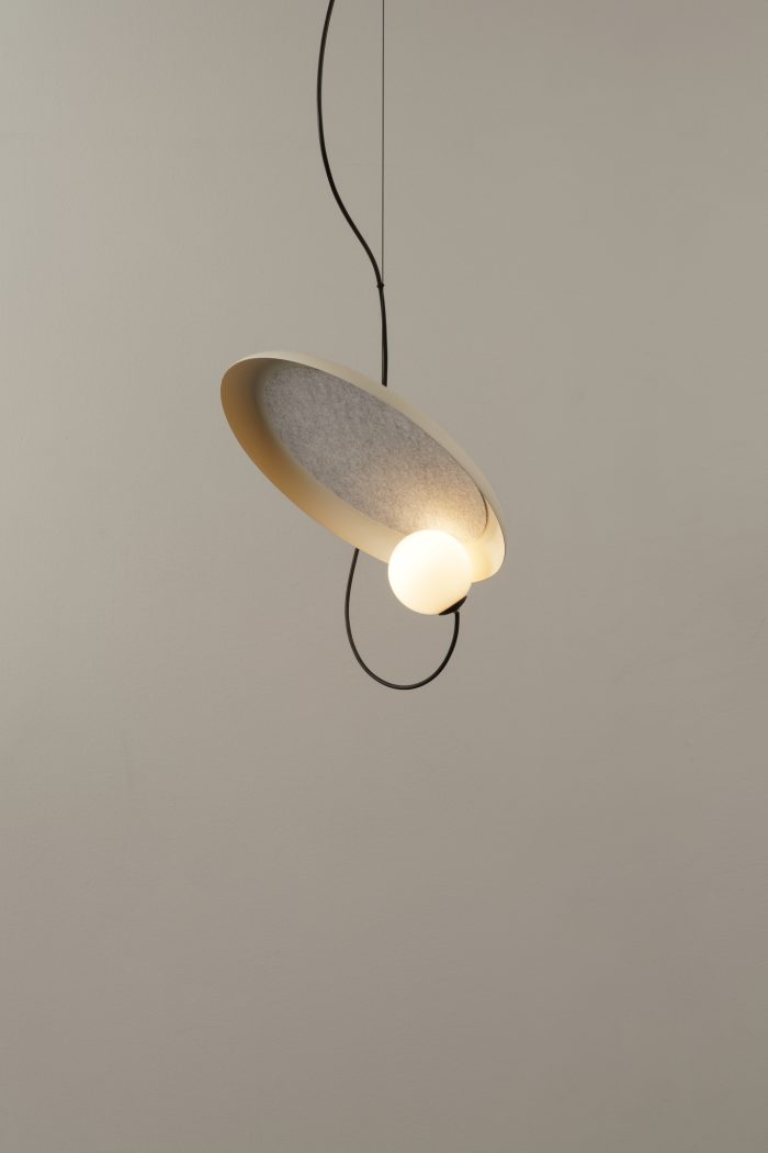 Draad hanger @ 38 cm. G9 gestructureerd mink - Afbeelding 4