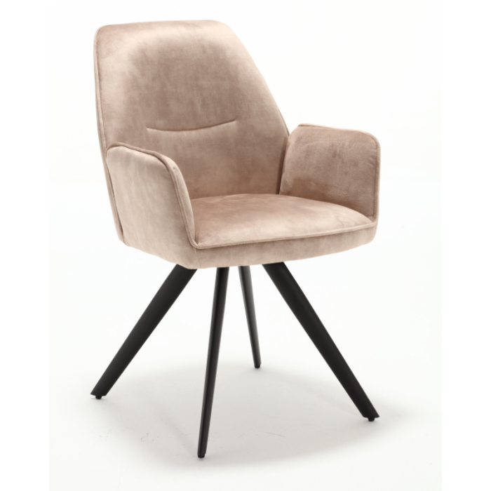 Eetkamerstoel Nova | Beige (set van 2) - Afbeelding 5