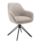 Eetkamerstoel Jens | Beige (set van 2) - Afbeelding 5