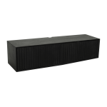 Zwevend tv-meubel Madison Zwart | 120 cm - Afbeelding 6