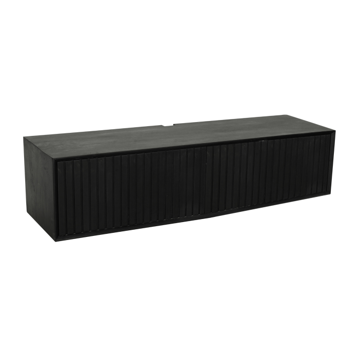 Zwevend tv-meubel Madison Zwart | 120 cm - Afbeelding 6