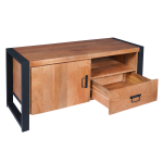 Tv-meubel Boaz 110 cm | Een deur en open vak - Afbeelding 6