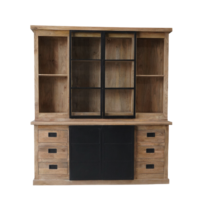 Nashville Vitrinekast | 200 cm - Afbeelding 6