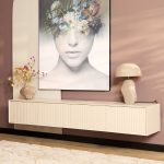 Zwevend tv-meubel Madison Sand | 200 cm - Afbeelding 6
