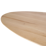 Eiken eettafel Ferris | Ovaal 210 cm | Naturel - Afbeelding 6