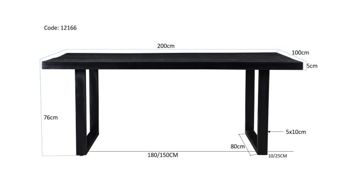 Stevige boomtop U 220 cm - Afbeelding 6