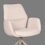 LABEL51 Eetkamerstoel Mellow - Naturel - Boucle - Afbeelding 6