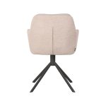 LABEL51 Eetkamerstoel Joy - Naturel - Boucle - Afbeelding 6