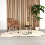 LABEL51 Eetkamerstoel Lenny - Cognac - Microfiber - Afbeelding 6